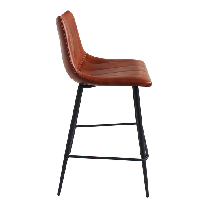 Moe's Home Collection - Alibi Counter Stool Brown - Set Of Two - UU-1002-03 | American Home Furniture