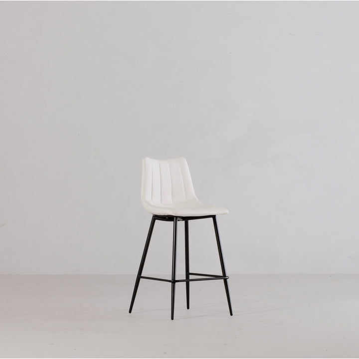 Moe's Home Collection - Alibi Counter Stool Ivory - Set Of Two - UU-1002-05 | American Home Furniture