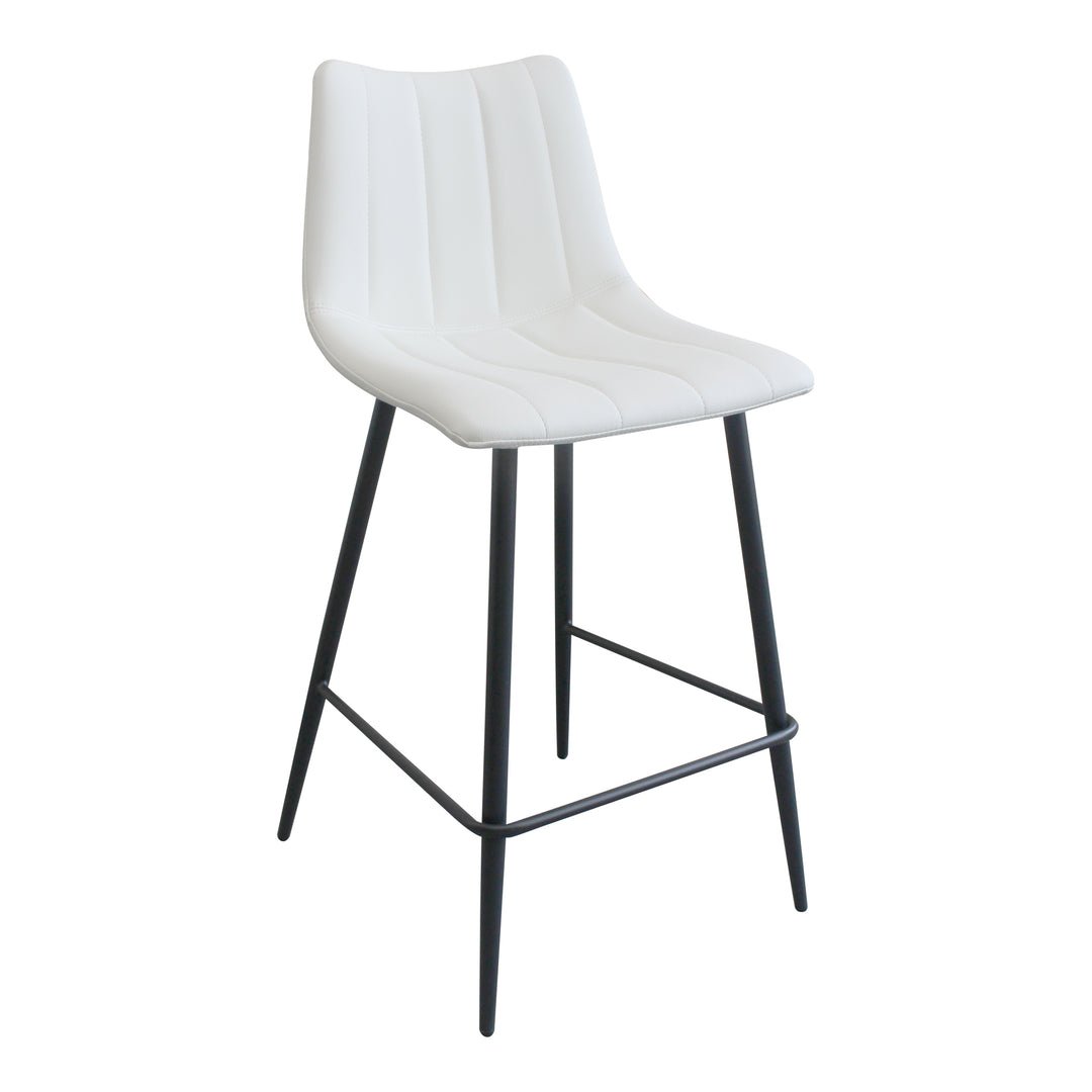 Moe's Home Collection - Alibi Counter Stool Ivory - Set Of Two - UU-1002-05 | American Home Furniture