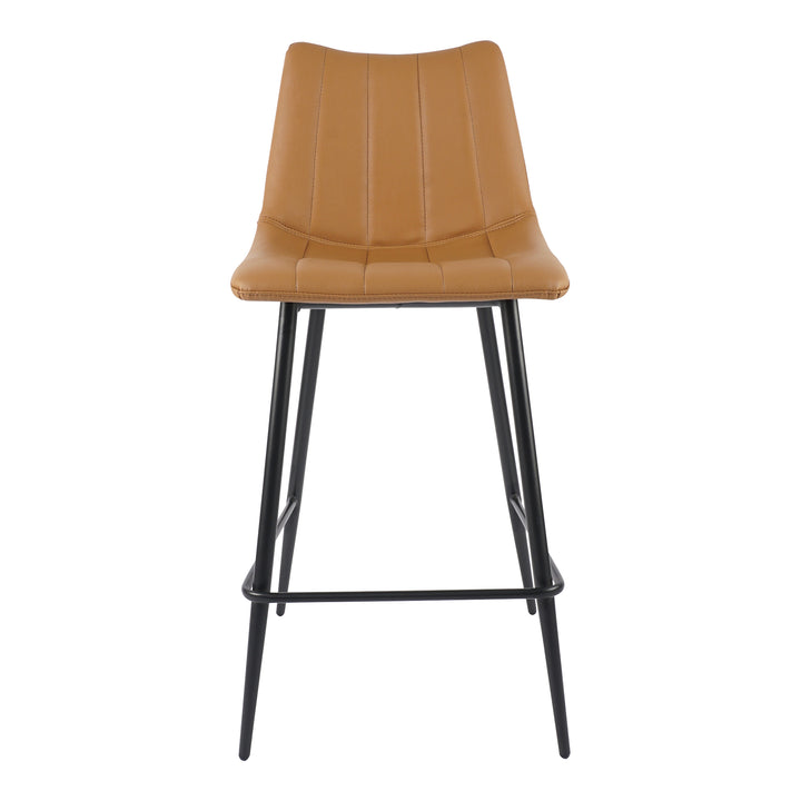 Moe's Home Collection - Alibi Counter Stool Tan - Set Of Two - UU-1002-21 | American Home Furniture
