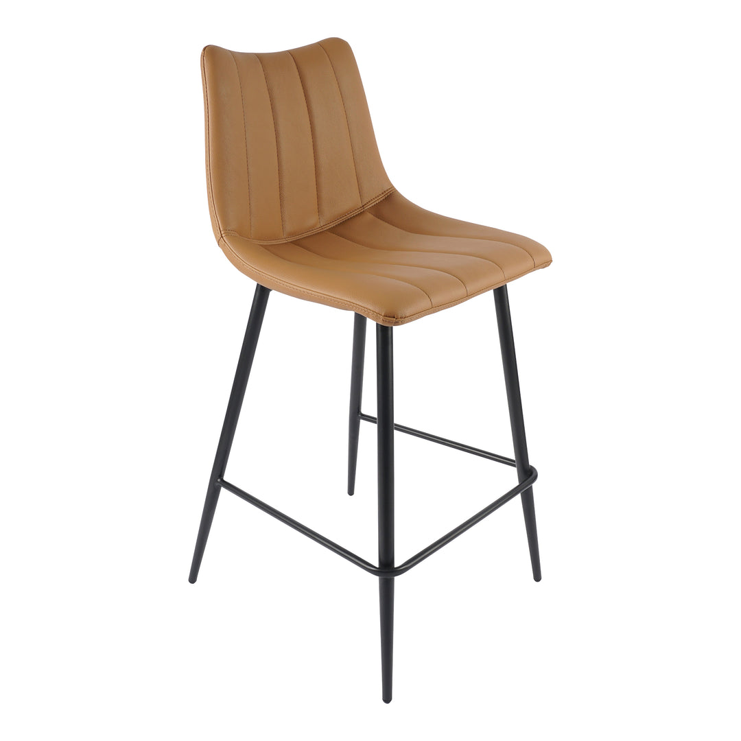 Moe's Home Collection - Alibi Counter Stool Tan - Set Of Two - UU-1002-21 | American Home Furniture