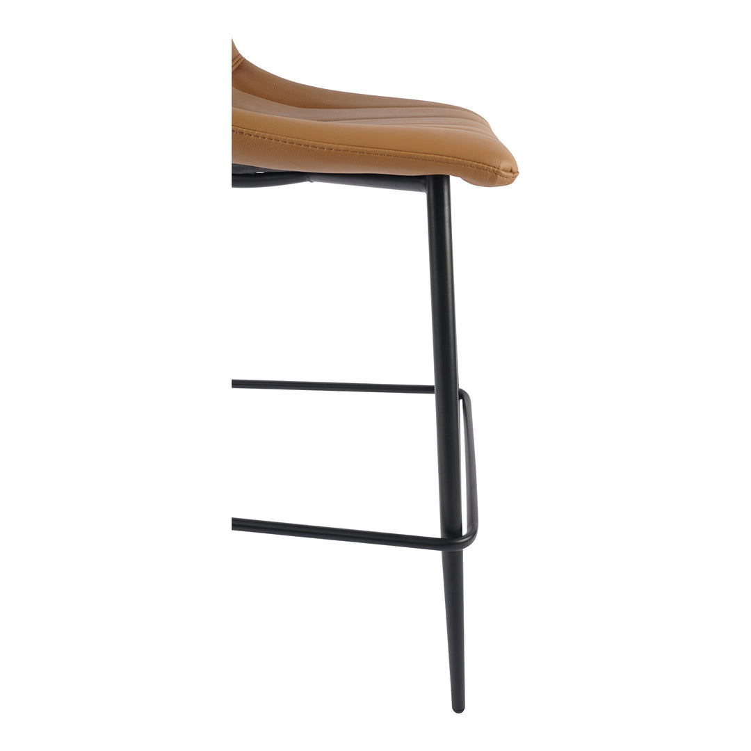 Moe's Home Collection - Alibi Counter Stool Tan - Set Of Two - UU-1002-21 | American Home Furniture