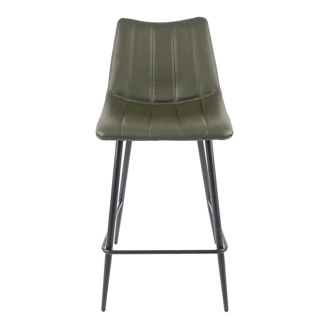 Moe's Home Collection - Alibi Counter Stool Dark Green - Set Of Two - UU-1002-27 | American Home Furniture