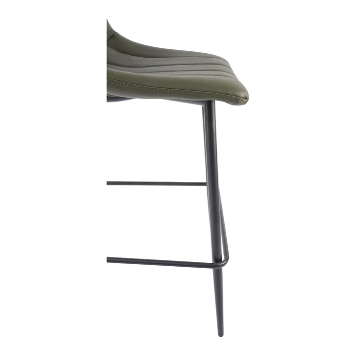 Moe's Home Collection - Alibi Counter Stool Dark Green - Set Of Two - UU-1002-27 | American Home Furniture