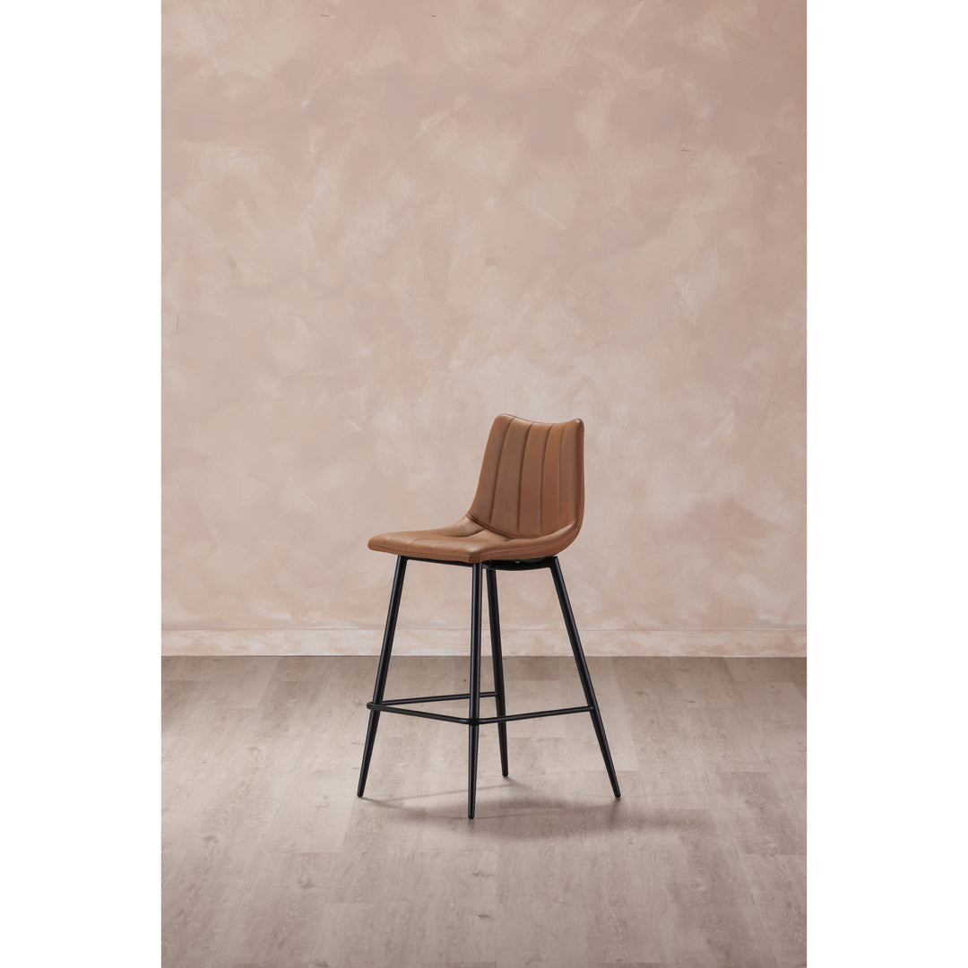 Moe's Home Collection - Alibi Barstool Tan - Set Of Two - UU-1003-21 | American Home Furniture