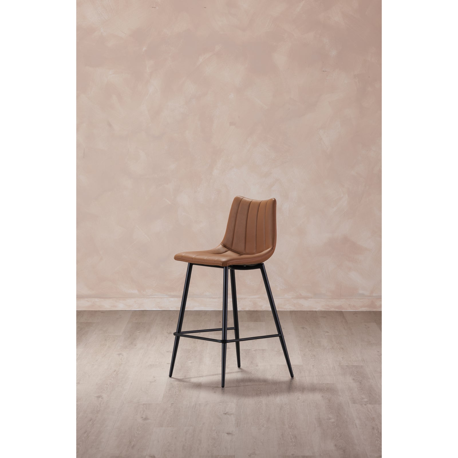 Moe's Home Collection - Alibi Barstool Tan - Set Of Two - UU-1003-21 | American Home Furniture