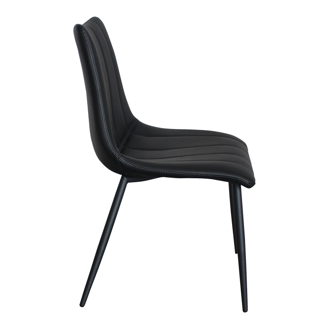 Alibi Dining Chair Matte Black - Set of 2