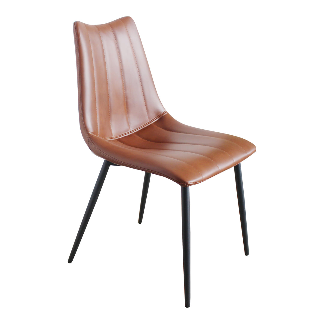 Moe's Home Collection - Alibi Dining Chair Brown - Set of 2 - UU-1022-03 | American Home Furniture