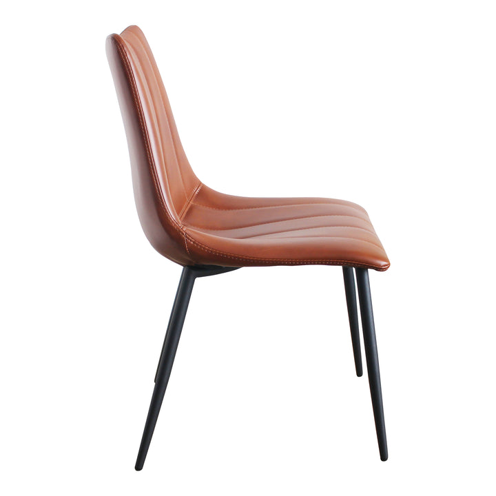 Moe's Home Collection - Alibi Dining Chair Brown - Set of 2 - UU-1022-03 | American Home Furniture