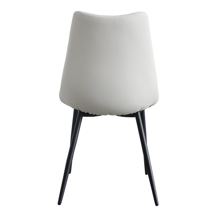 Moe's Home Collection - Alibi Dining Chair Ivory - Set of 2 - UU-1022-05 | American Home Furniture