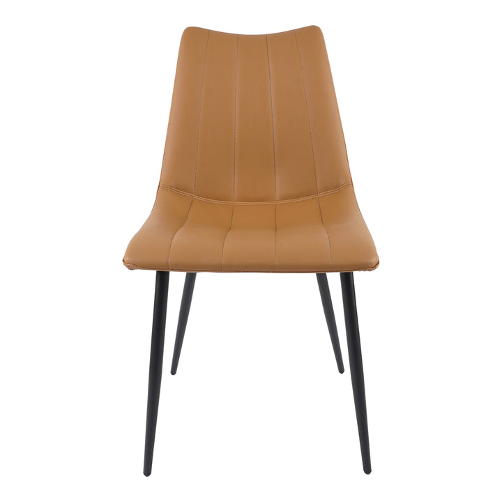 Moe's Home Collection - Alibi Dining Chair Tan - Set of 2 - UU-1022-21 | American Home Furniture