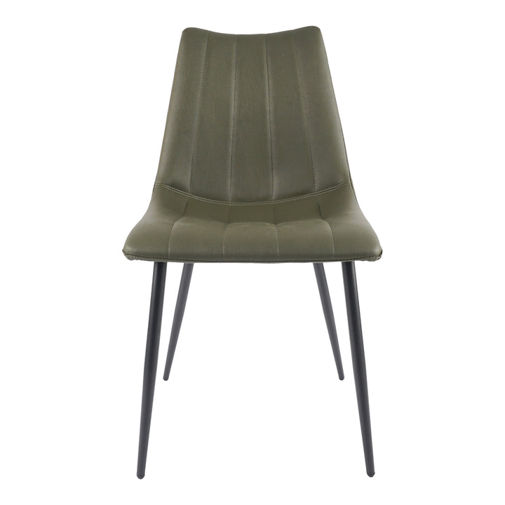 Moe's Home Collection - Alibi Dining Chair Dark Green - Set of 2 - UU-1022-27 | American Home Furniture