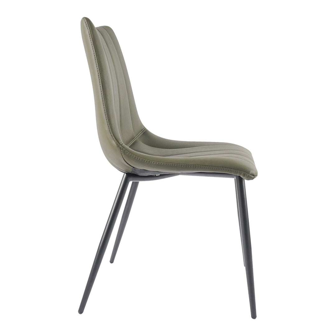 Alibi Dining Chair Dark Green - Set of 2