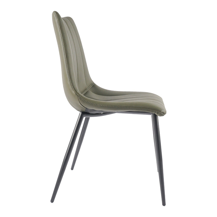 Alibi Dining Chair Dark Green - Set of 2