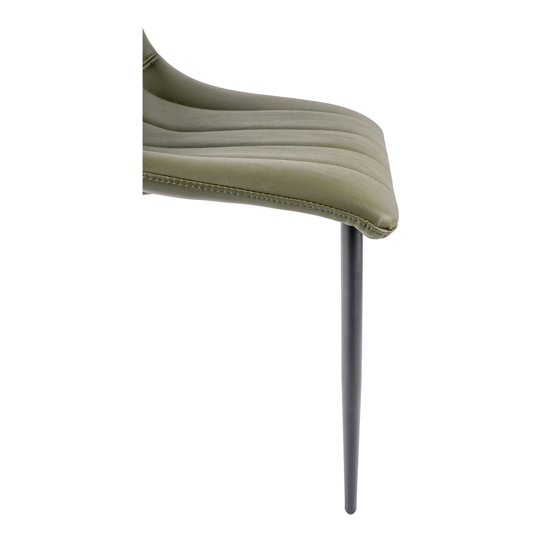 Moe's Home Collection - Alibi Dining Chair Dark Green - Set of 2 - UU-1022-27 | American Home Furniture