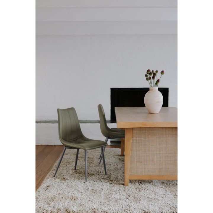 Alibi Dining Chair Dark Green - Set of 2
