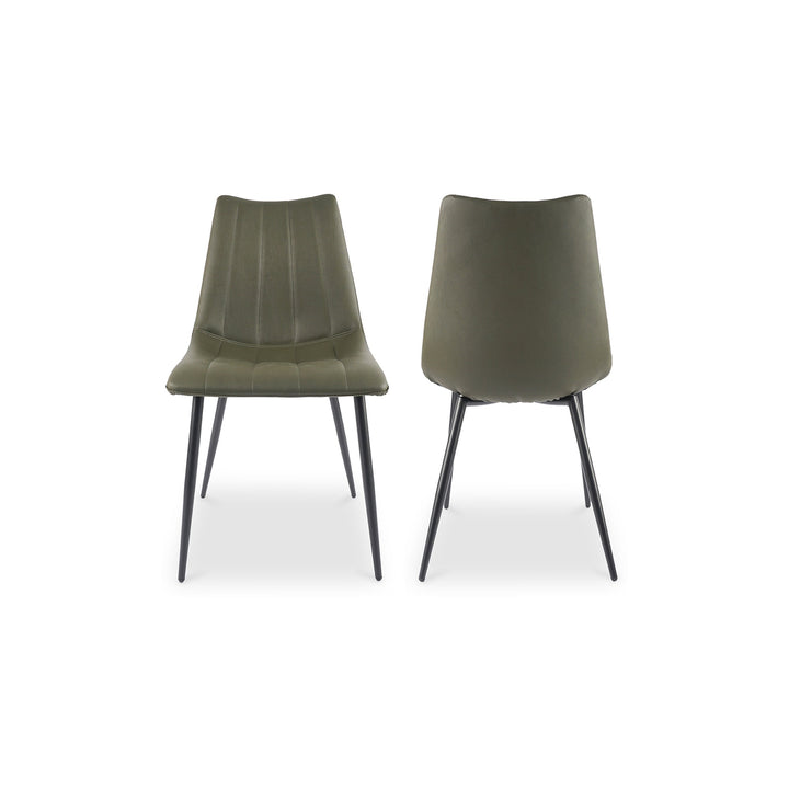 Alibi Dining Chair Dark Green - Set of 2