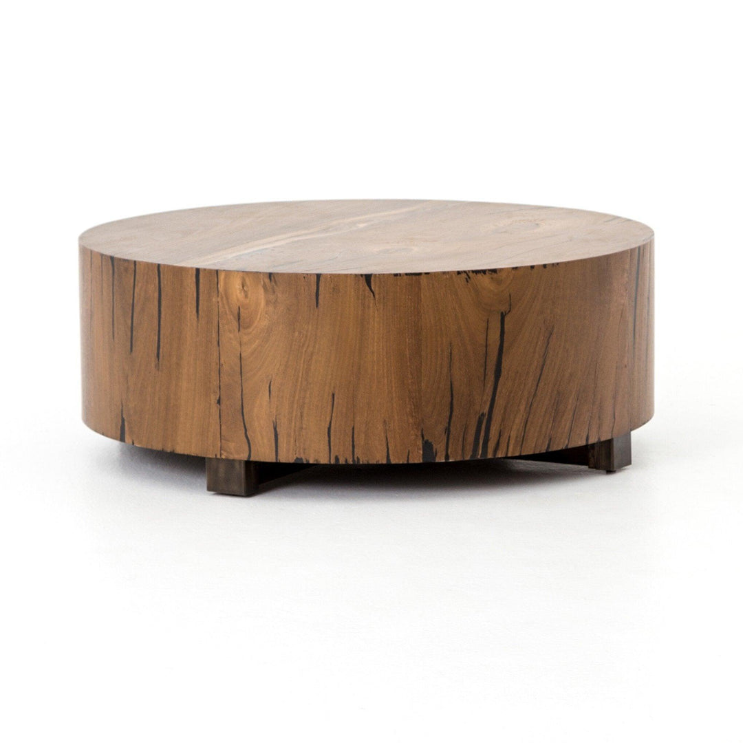 Hudson Round Coffee Table - AmericanHomeFurniture