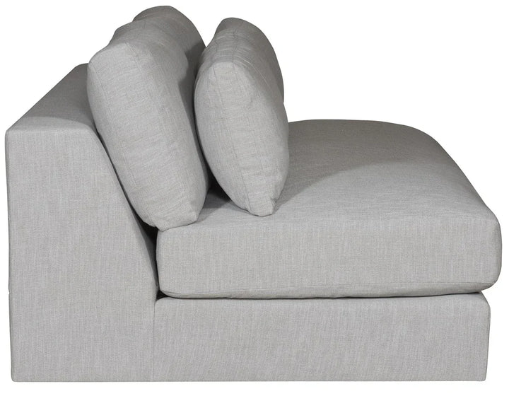 American Home Furniture Vanguard Furniture Leone Armless Bench Seat Sofa