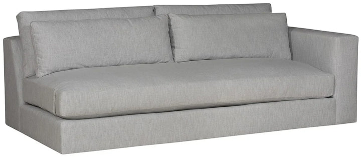 American Home Furniture Vanguard Furniture Leone Right Arm Bench Seat Sofa