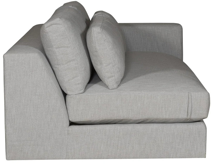 American Home Furniture Vanguard Furniture Leone Right Arm Bench Seat Sofa