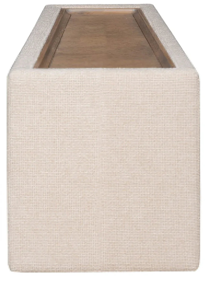 American Home Furniture Vanguard Furniture Liam Rectangular Wood Top Bumper