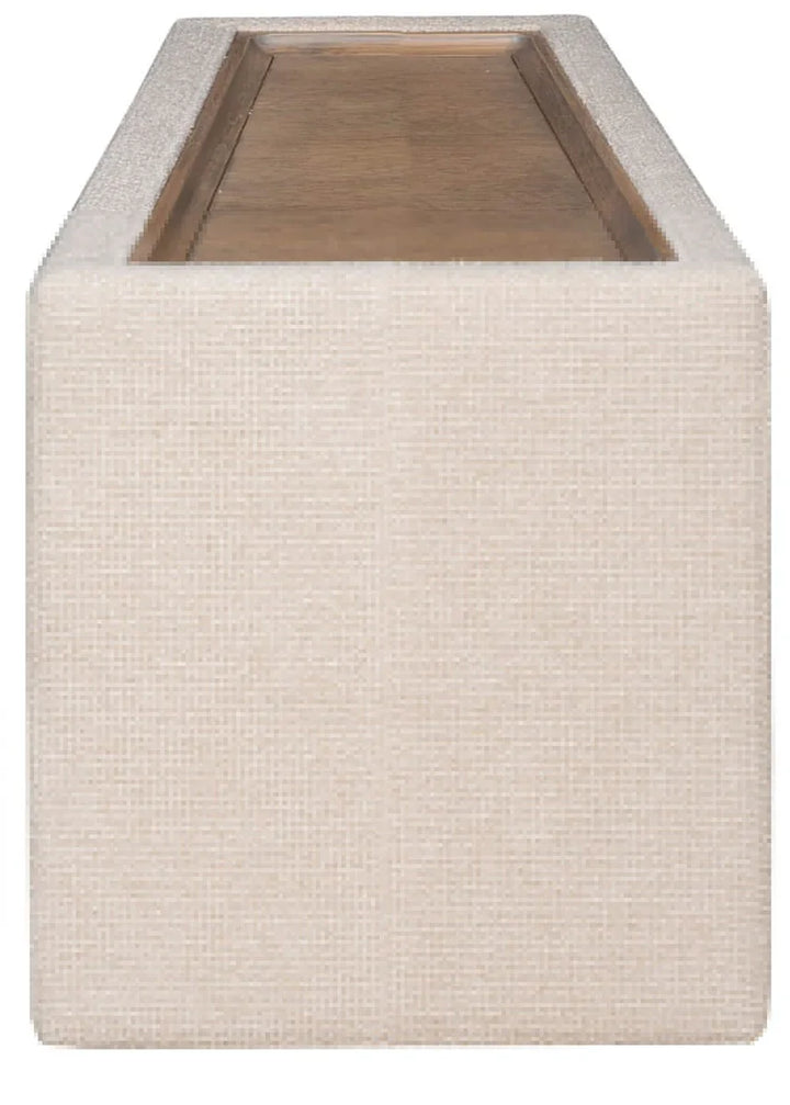 American Home Furniture Vanguard Furniture Liam Rectangular Wood Top Bumper