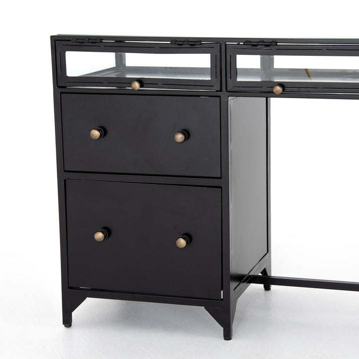 Four Hands - Shadow Box Desk - VBEL-270 | American Home Furniture