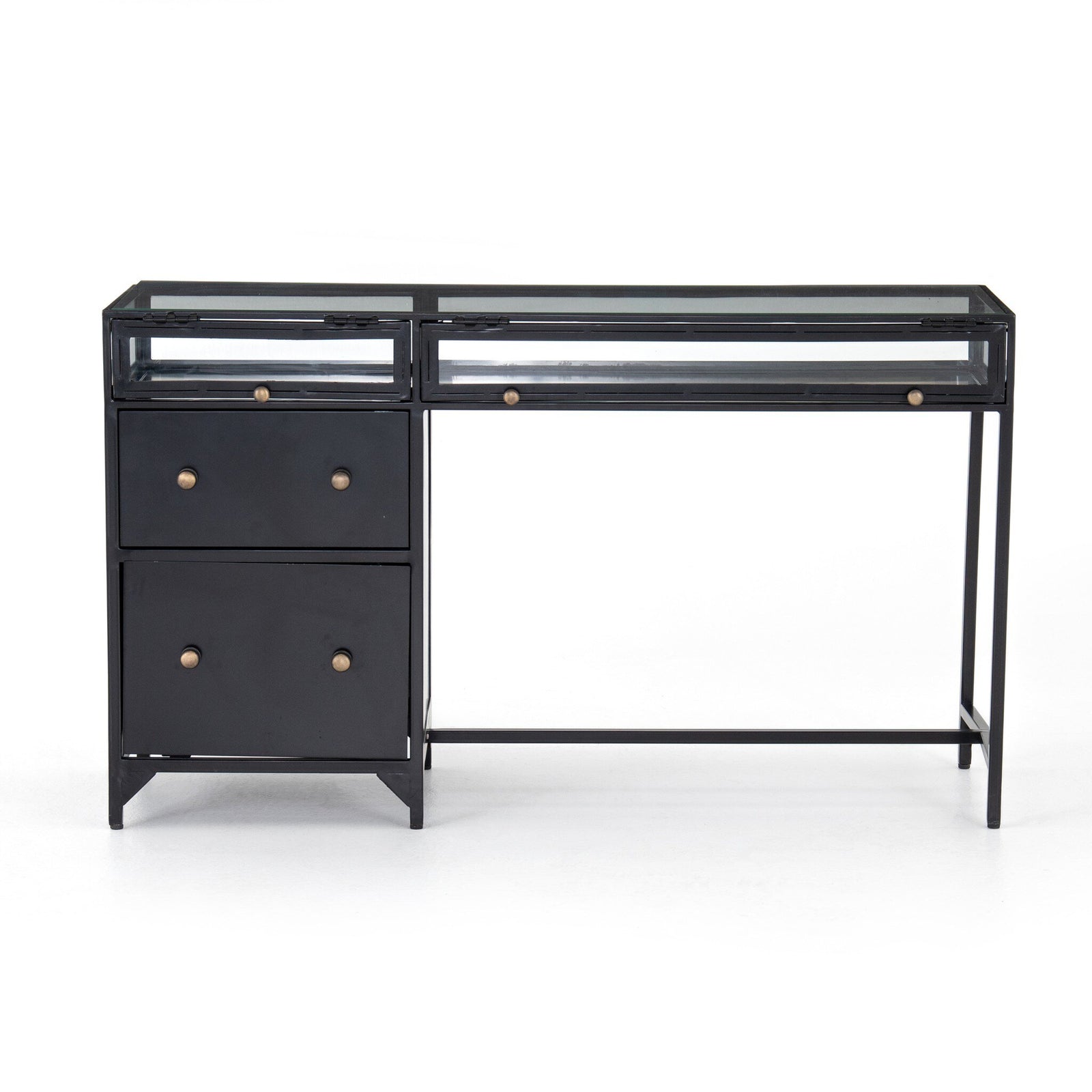 Four Hands - Shadow Box Desk - VBEL-270 | American Home Furniture