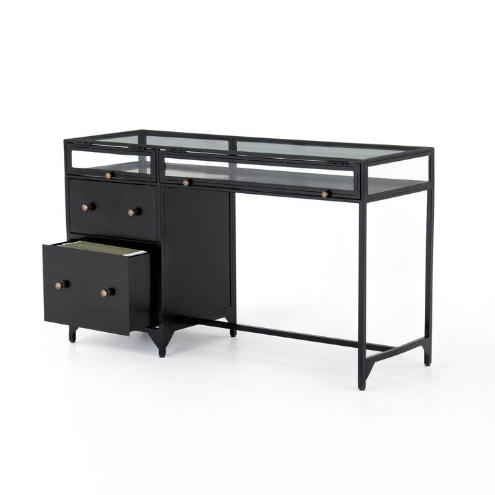 Four Hands - Shadow Box Desk - VBEL-270 | American Home Furniture