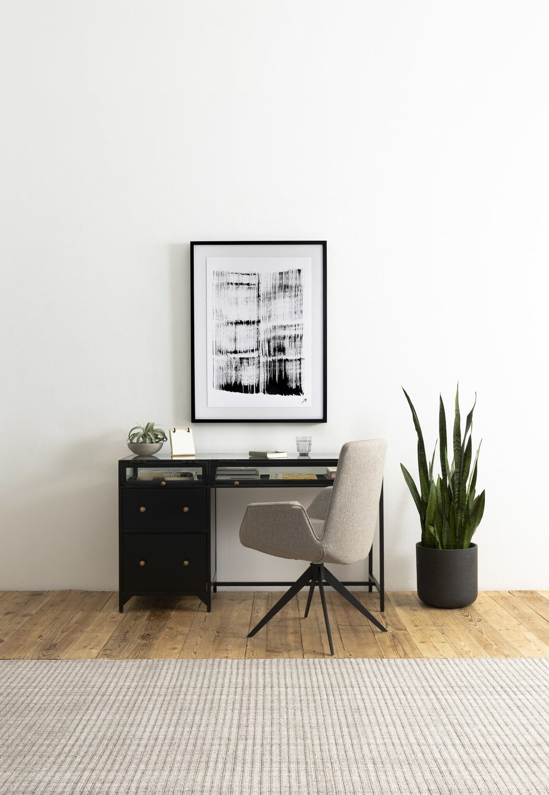 Four Hands - Shadow Box Desk - VBEL-270 | American Home Furniture