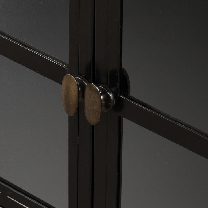 Shadow Box Media Console - AmericanHomeFurniture