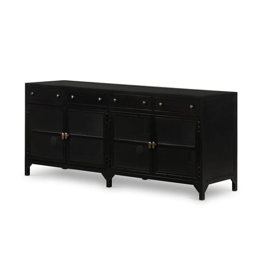 Four Hands - Shadow Box Media Console - VBEL-F037 | American Home Furniture