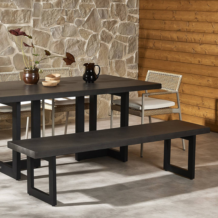 Four Hands - Judith Outdoor Dining Bench - VCNS-F054 | American Home Furniture
