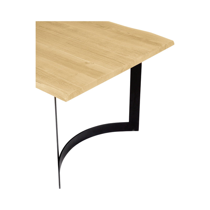 Bent Dining Table Extra Small Smoked