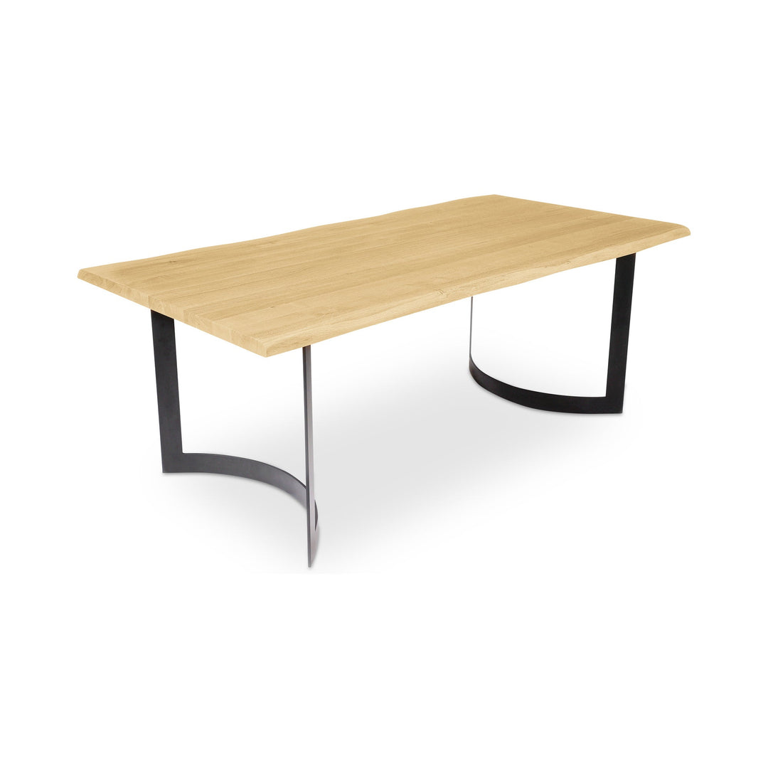 Bent Dining Table Extra Small Smoked