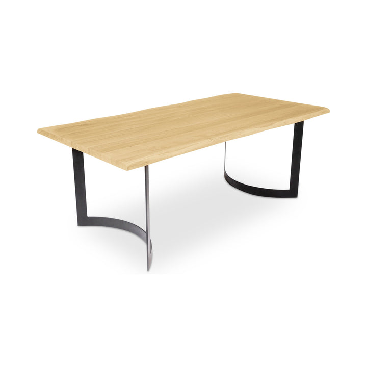 Bent Dining Table Extra Small Smoked