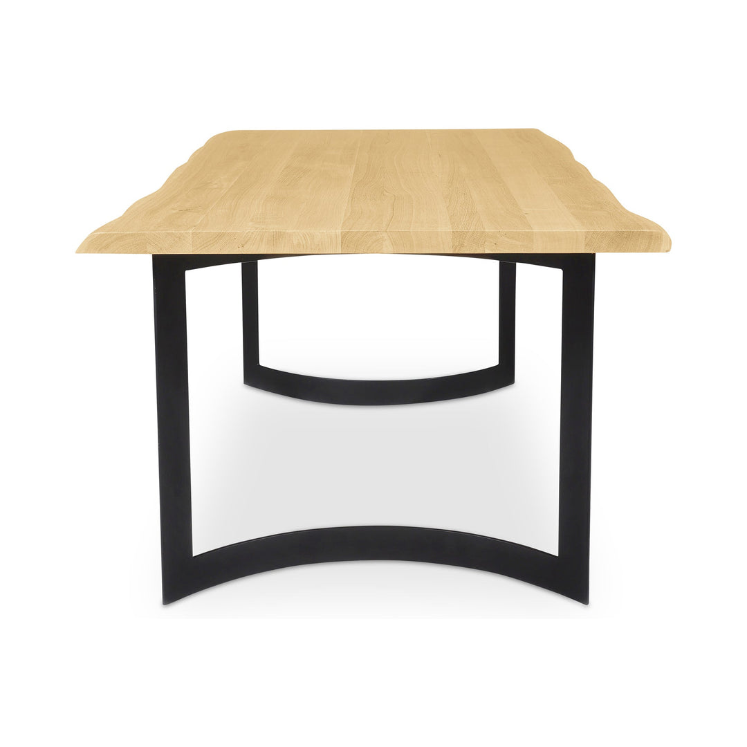 Bent Dining Table Extra Small Smoked