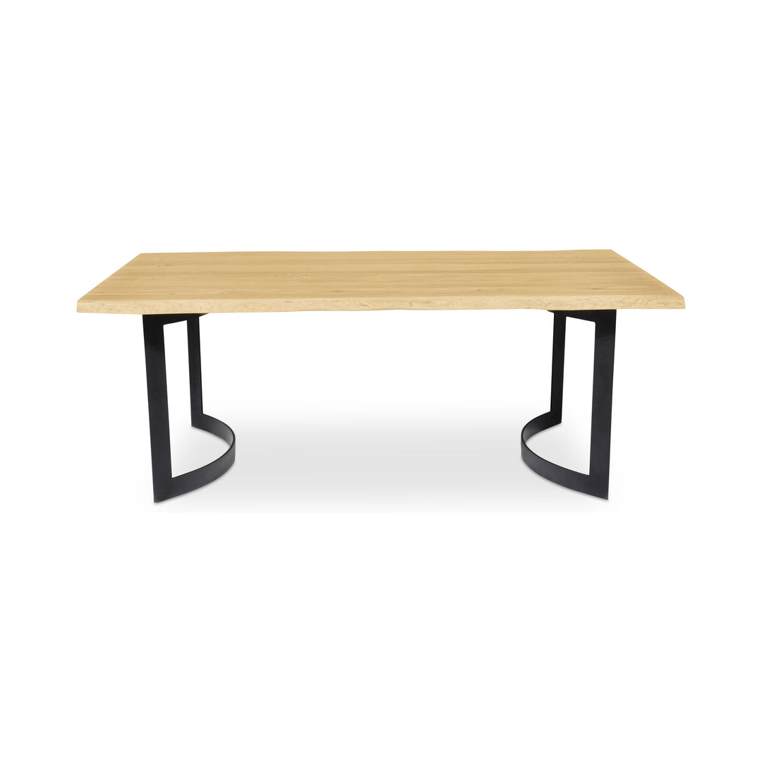 Bent Dining Table Extra Small Smoked