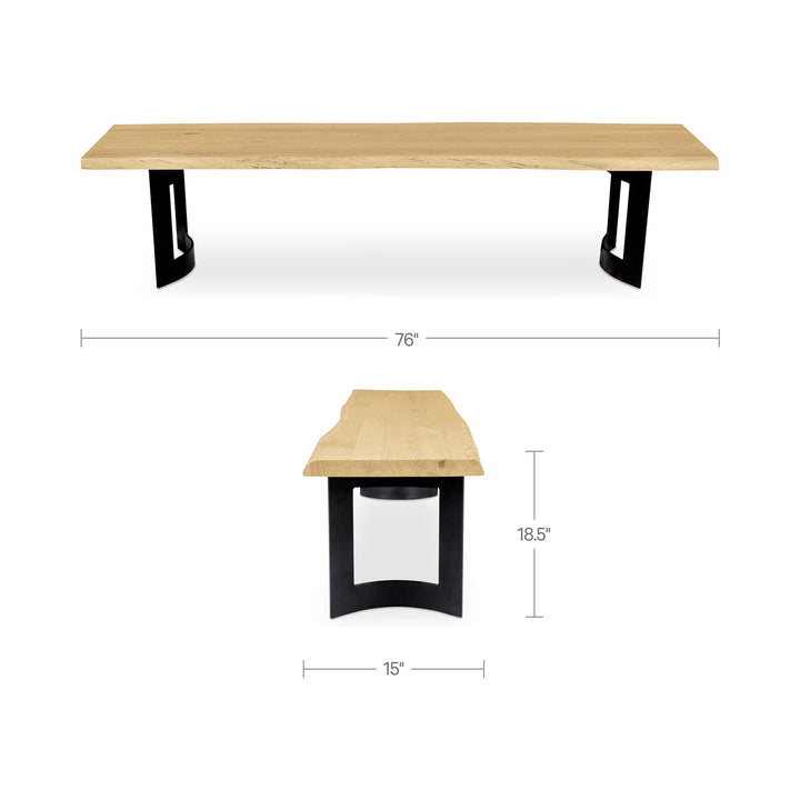 Bent Bench Extra Small Smoked