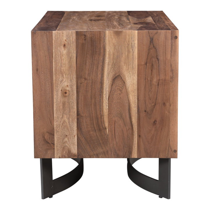 Moe's Home Collection - Bent Nightstand Smoked - VE-1096-03-0 | American Home Furniture