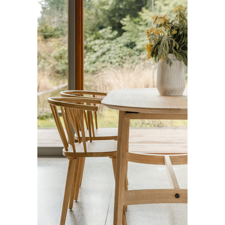 Moe's Home Collection - Trie Dining Table Small Natural - VE-1099-24-0 | American Home Furniture