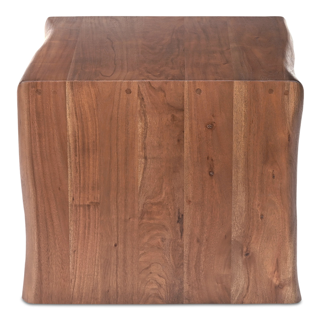 Moe's Home Collection - Tyrell Side Table Natural Stain - VE-1134-03 | American Home Furniture