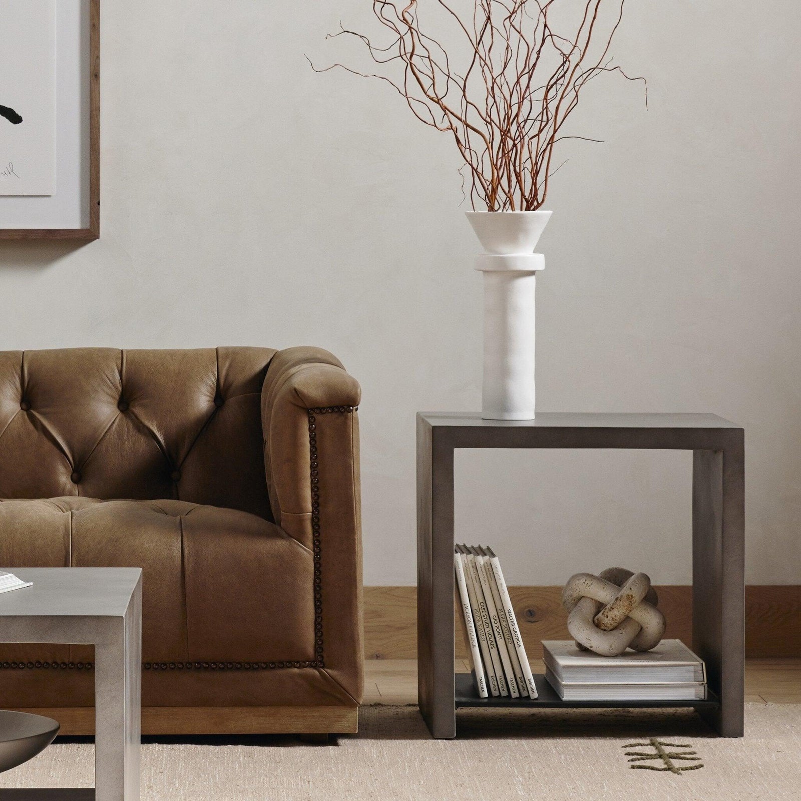 Four Hands - Hugo End Table - VEVR-003 | American Home Furniture