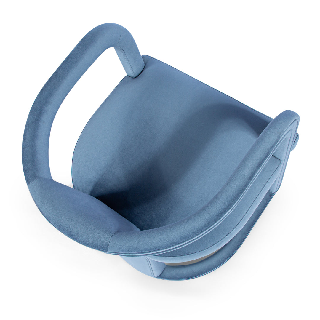 Rory Accent Chair - Dust Blue