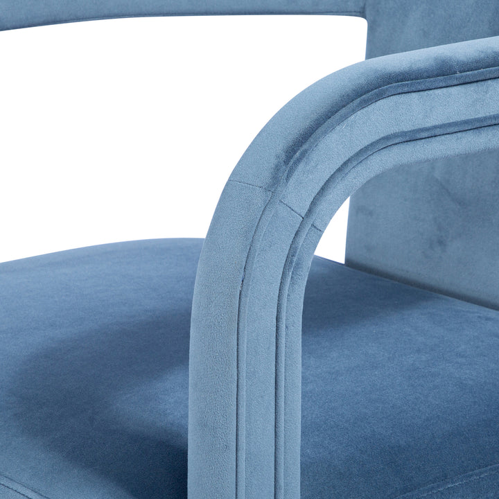 Rory Accent Chair - Dust Blue