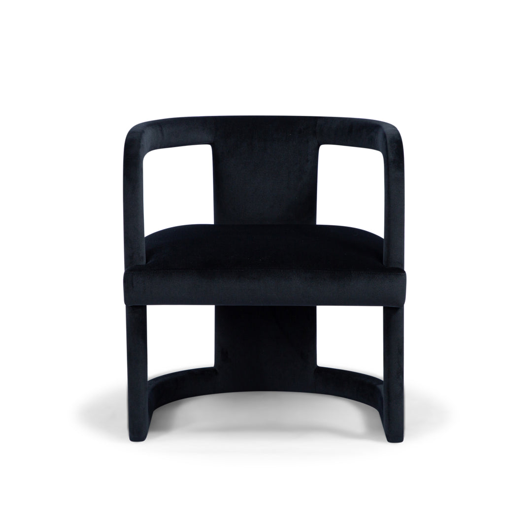 Rory Accent Chair - Black Wood