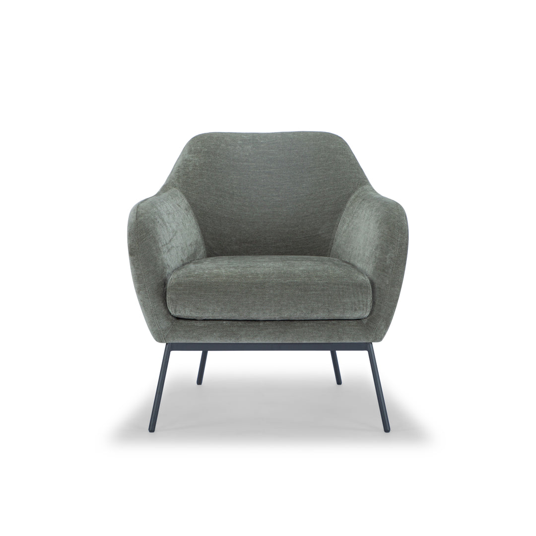 Zurich Accent Chair - Canna 352 Forest Green