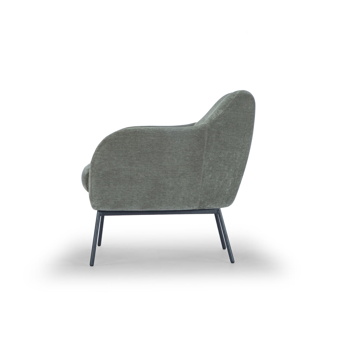 Zurich Accent Chair - Canna 352 Forest Green