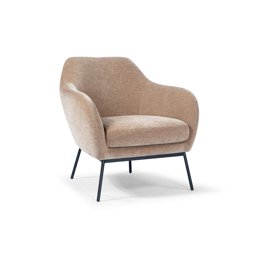 Zurich Accent Chair - Canna 440 Chocolate
